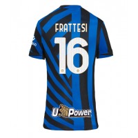 Inter Milan Davide Frattesi #16 Fußballbekleidung Heimtrikot Damen 2024-25 Kurzarm